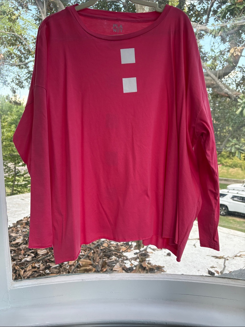 Planet Women's Long-sleeve OSFA Tee-100% Pima Cotton